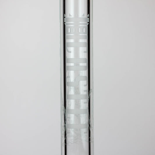 Castle Glassworks | 18" laser etched Tube Beaker Bong_1