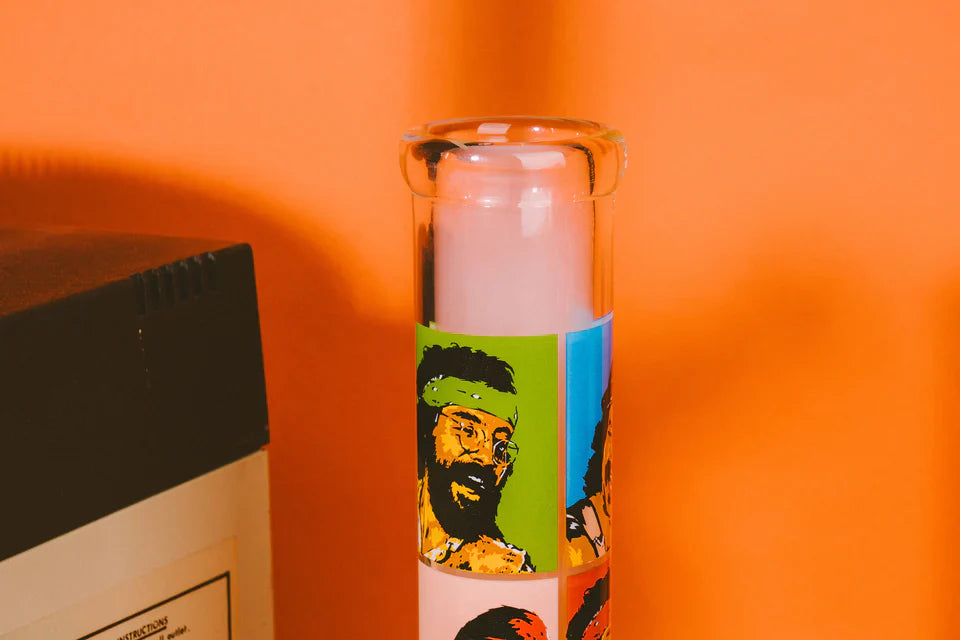 Cheech & Chong® Glass | 15" Pop Art Beaker Base Water Pipe