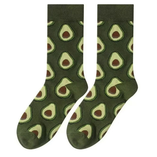 TRIM QUEEN |AVACADO GREEN SOCKS