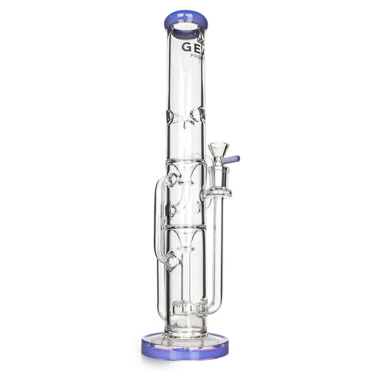GEAR Premium® | 15" Stemless Dual Chamber Recycler Water Pipe