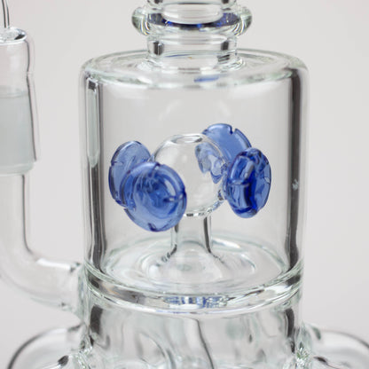 15" H2O  Glass water recycle bong [H2O-20]