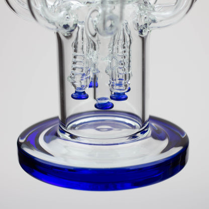 15" H2O  Glass water recycle bong [H2O-20]