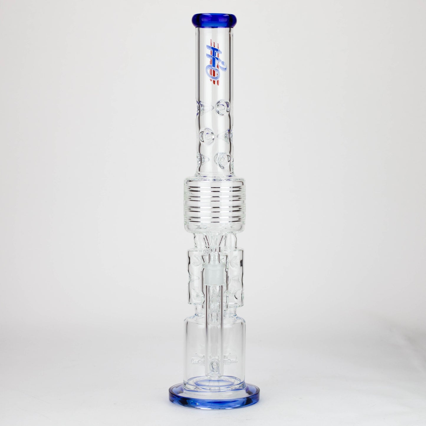 H2O | 21" glass water bong [H2O-5020]