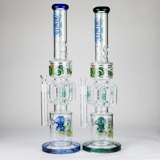 WENEED | 22" Gear Perc Glass bong