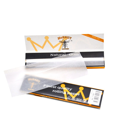 Hornet | Black Natural Gum King Size Rolling Paper