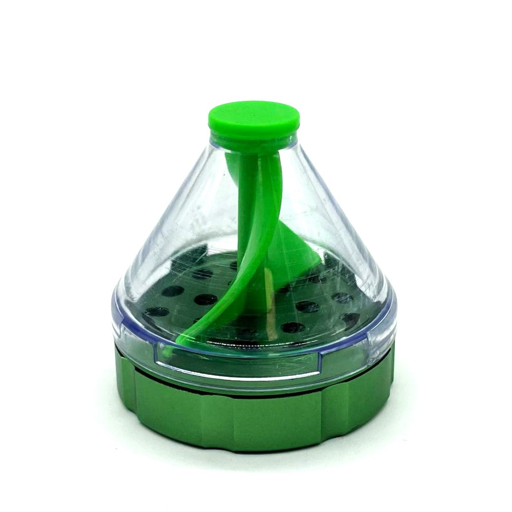 Funnel Cone Grinder with Metal Cover - Assorted [GRI416]