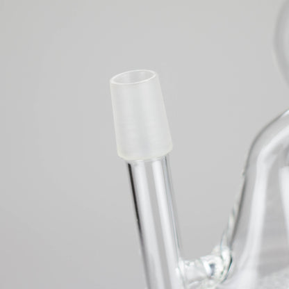 Pure Glass | 8" Infinity Recycler 2 - Flower and Dab_7