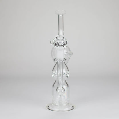 Pure Glass | 12" Infinity Recycler - Flower and Dab_5