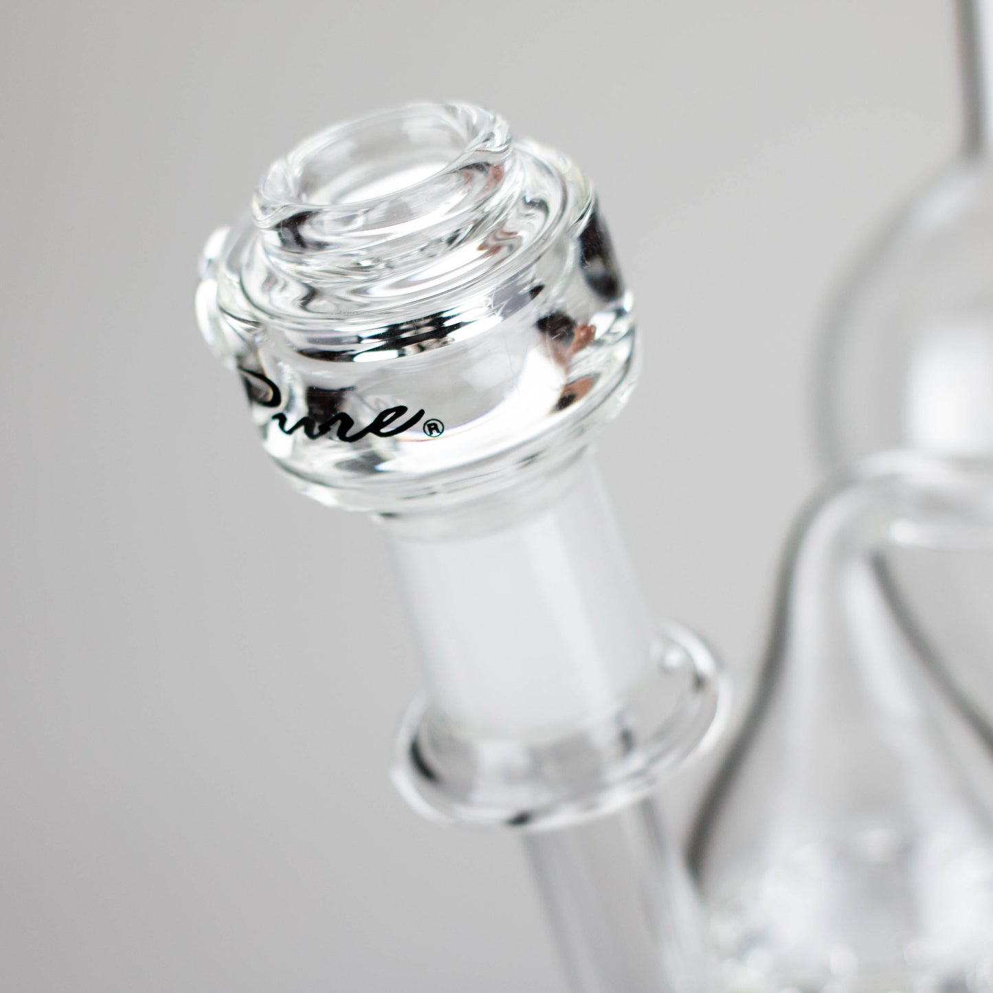 Pure Glass | 12" Infinity Recycler - Flower and Dab_7