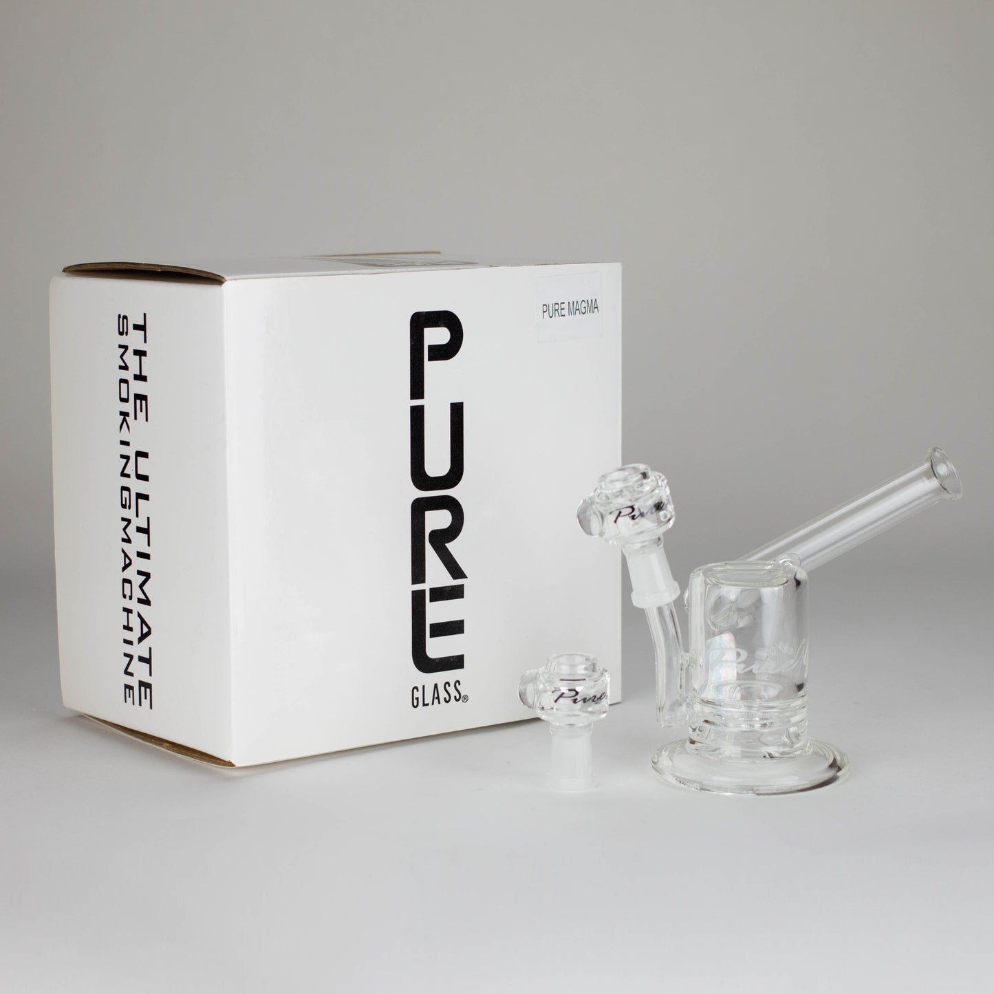 Pure Glass | 5" Magma Ring Perc - Flower and Dab_2