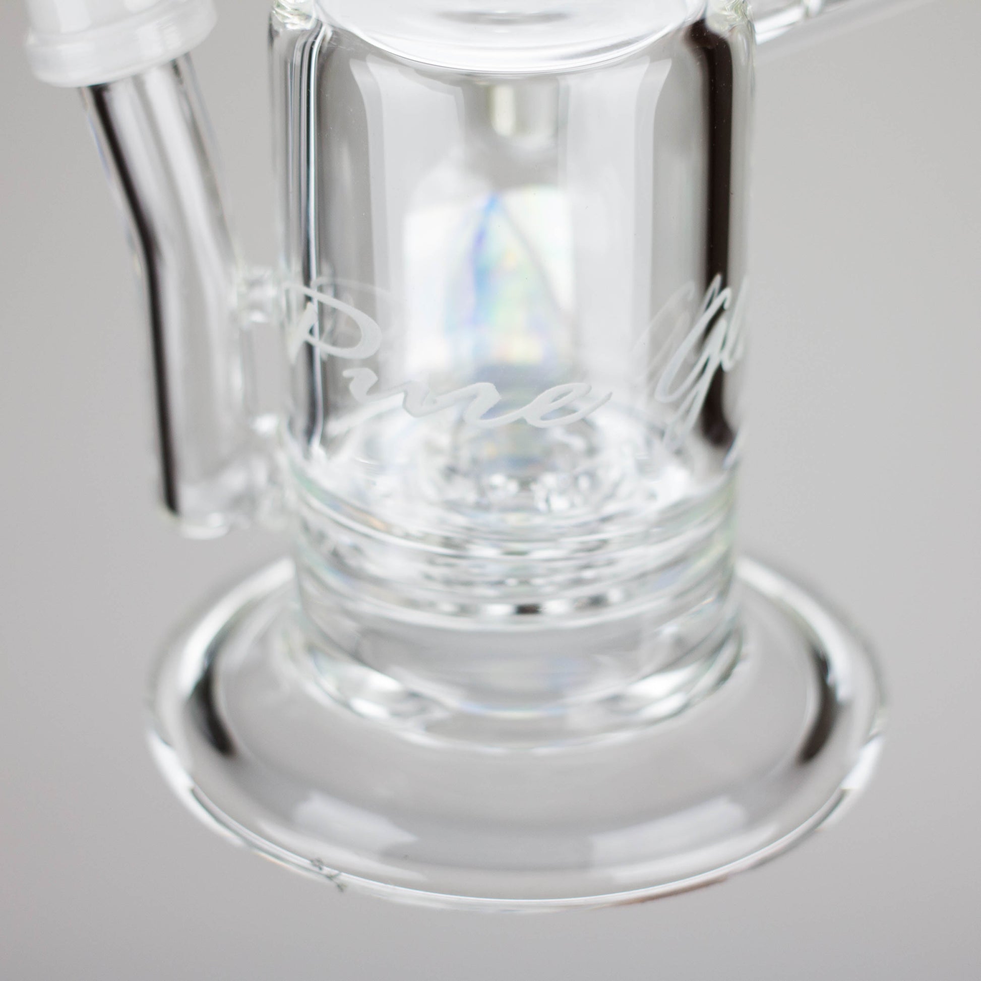 Pure Glass | 5" Magma Ring Perc - Flower and Dab_7