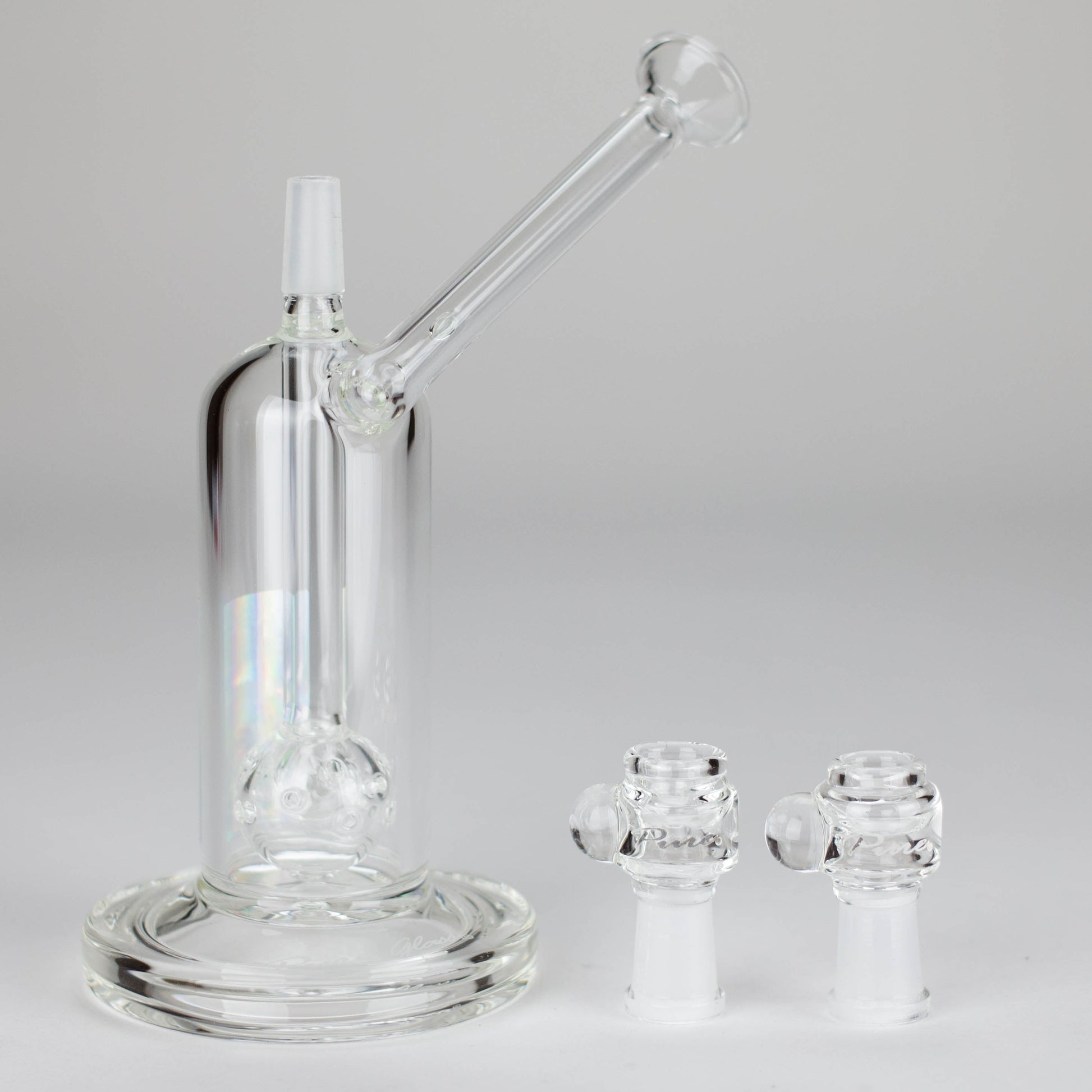 Pure Glass | 6.5" Solaris 10mm Bubbler Clear_8