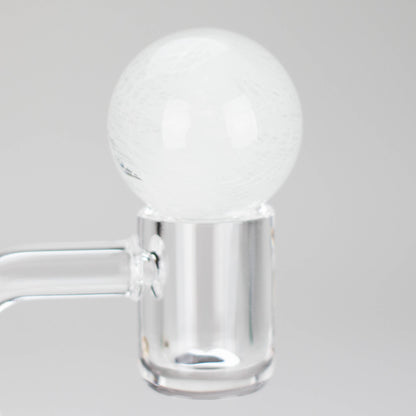 Shine Glassworks | Latticino Marble Carb Cap - Made in Canada_2
