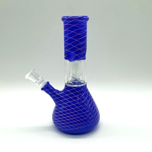 8" Water Pipe with Percolator- Assorted Color [PIP393]