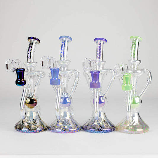 Trippy Glass | Recycler with Banger