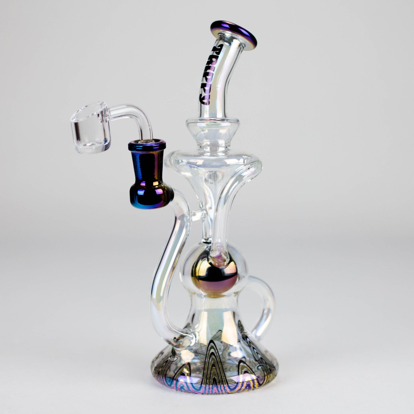 Trippy Glass | Recycler with Banger