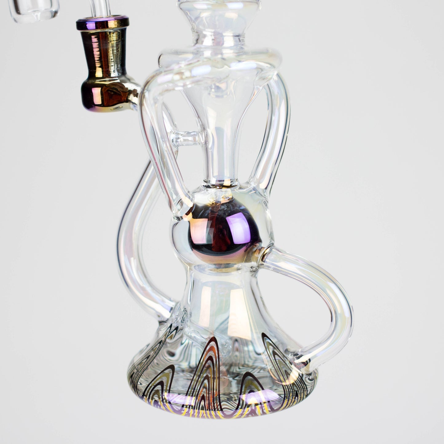 Trippy Glass | Recycler with Banger