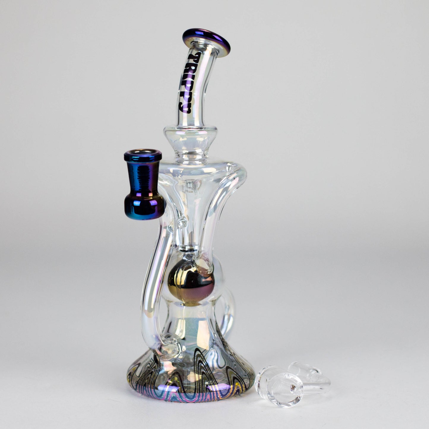 Trippy Glass | Recycler with Banger