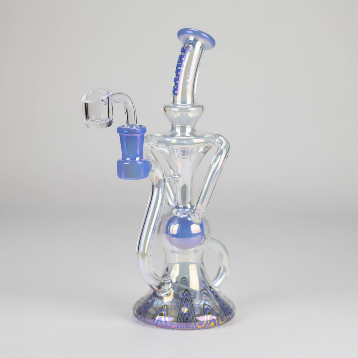 Trippy Glass | Recycler with Banger