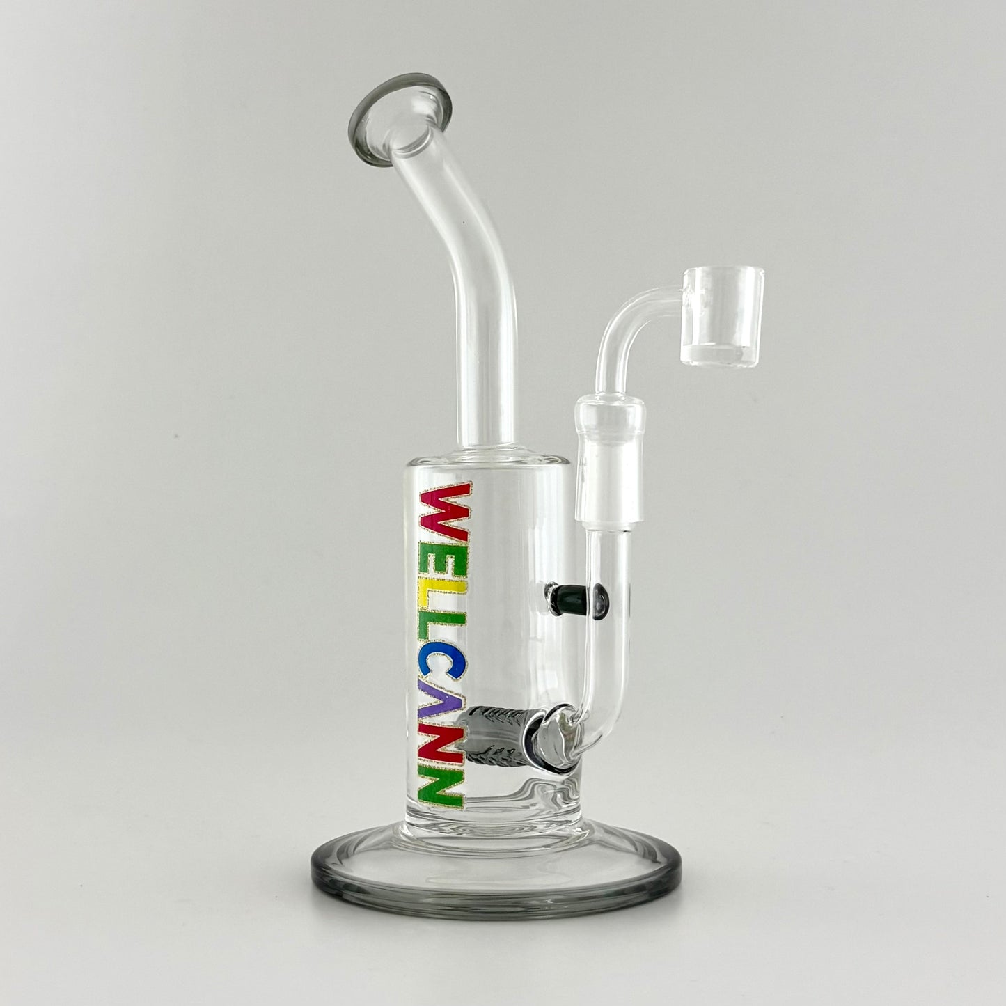 Wellcann | 9.5" Inline Rig with Quartz Banger