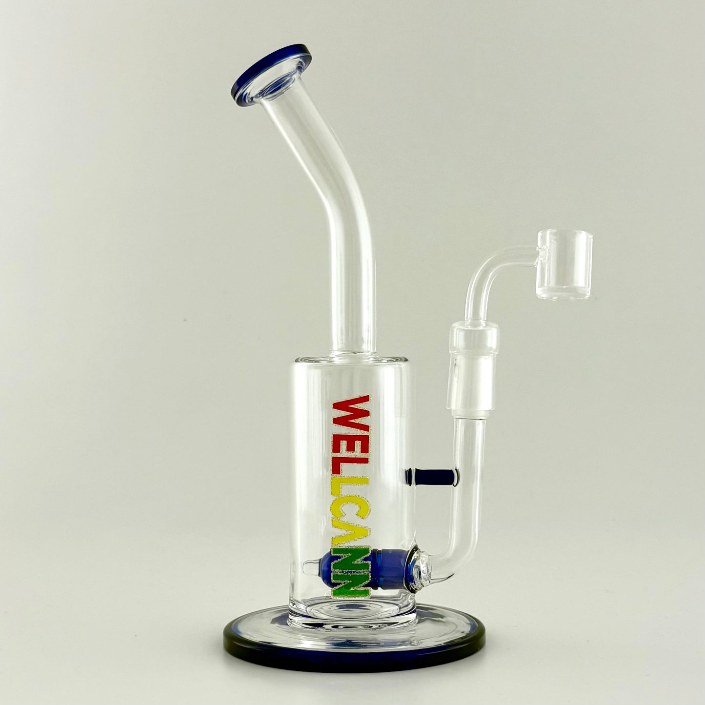 Wellcann | 9.5" Inline Rig with Quartz Banger
