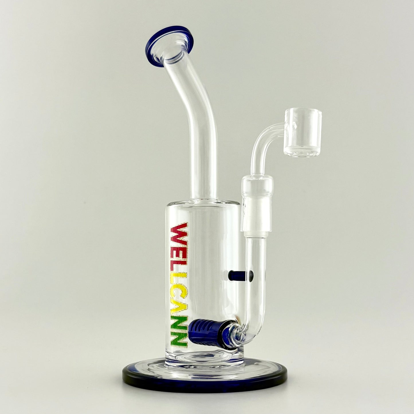 Wellcann | 9.5" Inline Rig with Quartz Banger