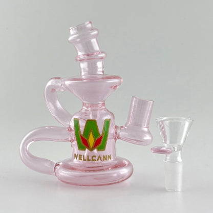 Wellcann | 5” Recycler Dab Rig – Circ Perc