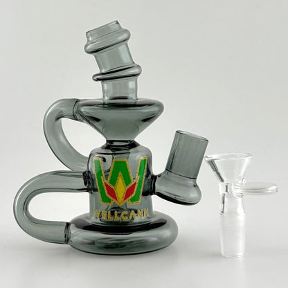 Wellcann | 5” Recycler Dab Rig – Circ Perc