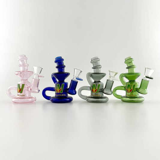 Wellcann | 5” Recycler Dab Rig – Circ Perc