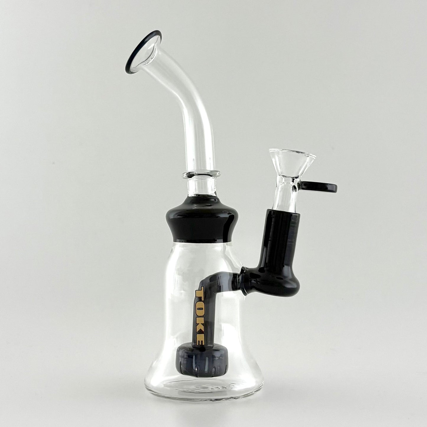 Toke |  8” Glass Dab Rig - Circ Perc
