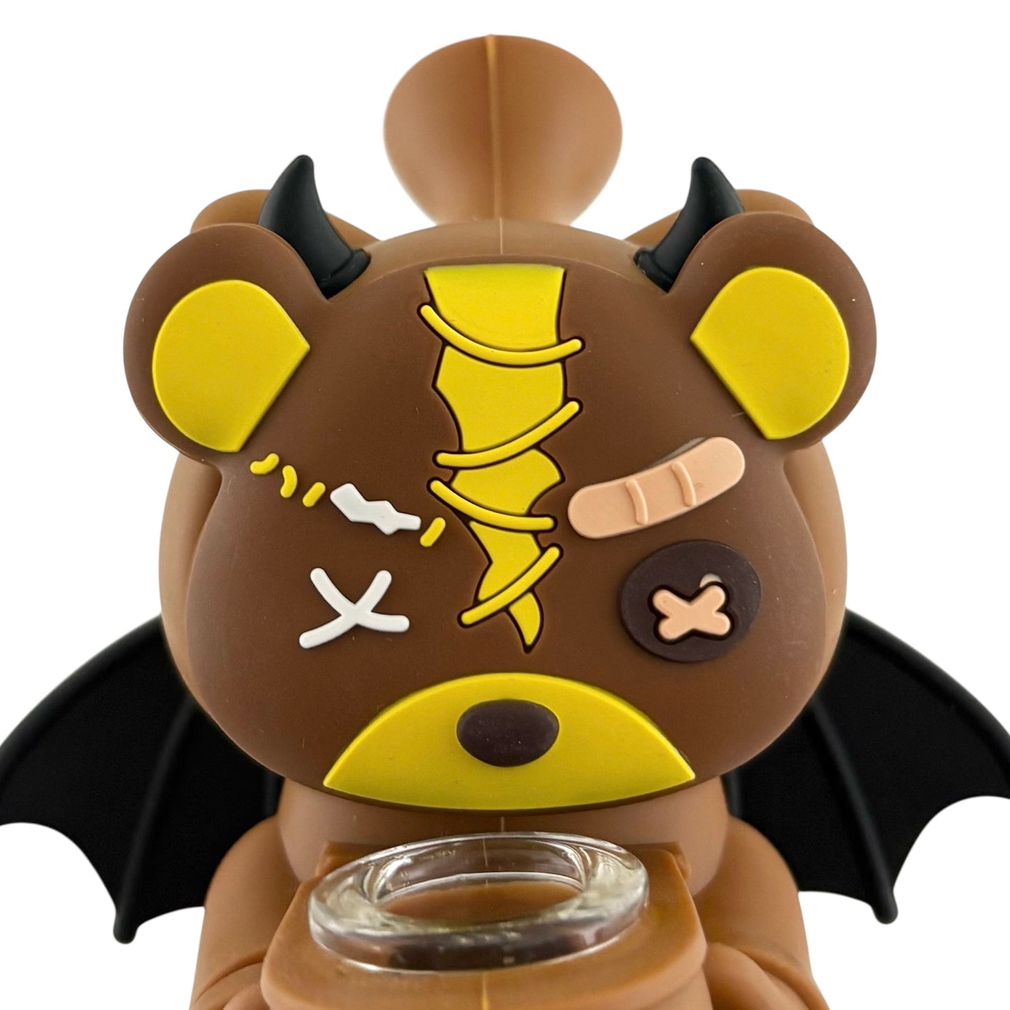 6" Franken-Bear Silicone Water Pipe