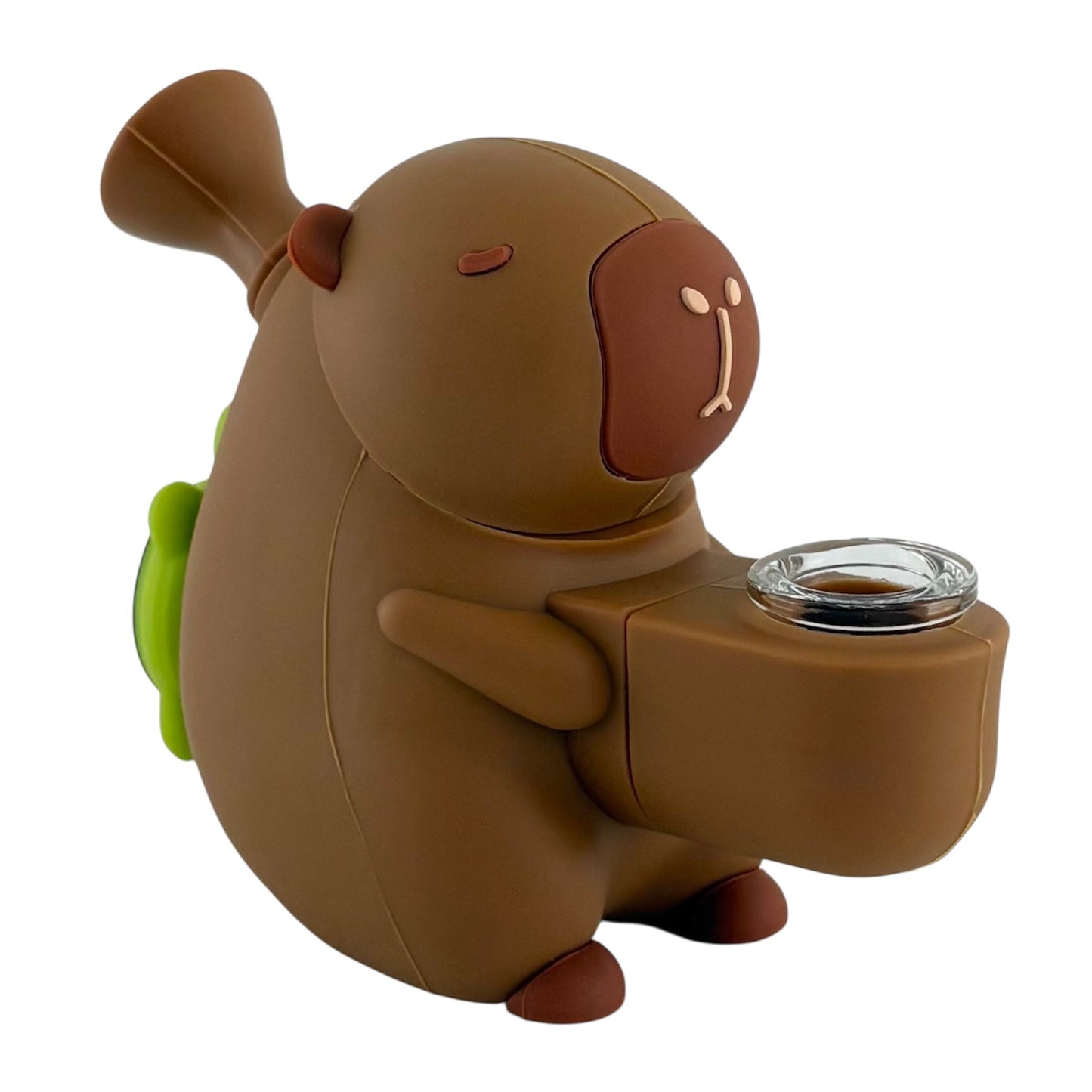 6" Capybara Silicone Water Pipe