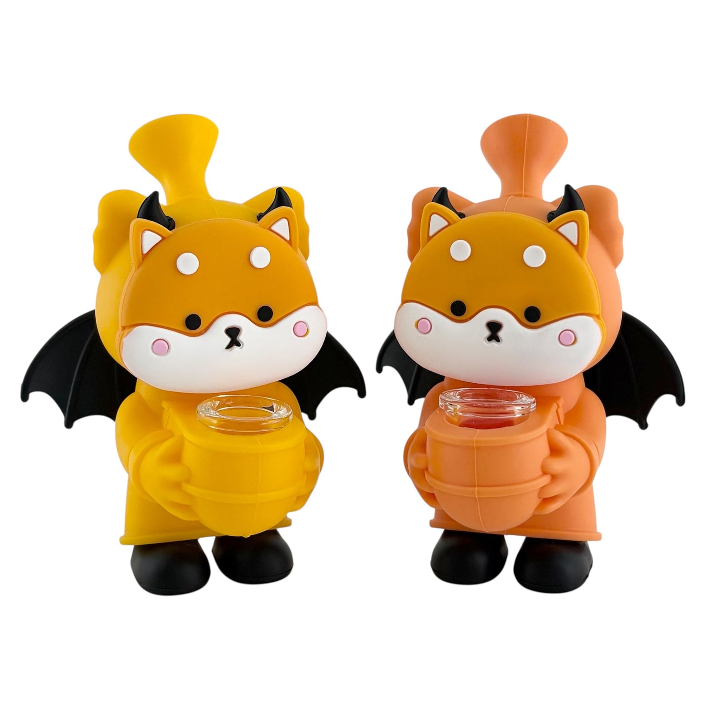 6" Shiba Inu Silicone Water Pipe