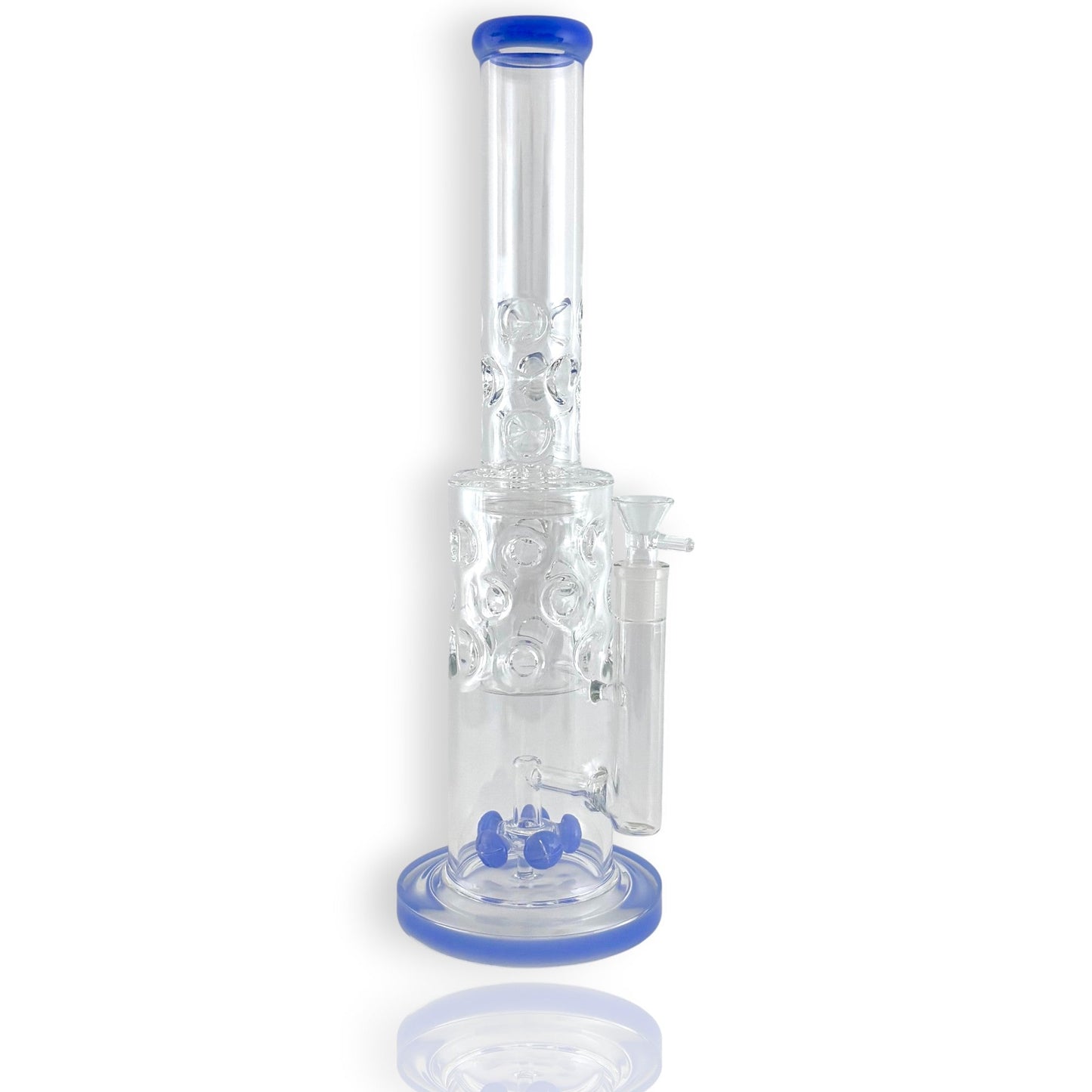 16" Straight Shooter Water Pipe with Screw Percolators
