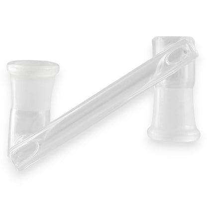 18mm Female to 18mm Female Glass Adapter (Extended Arm)