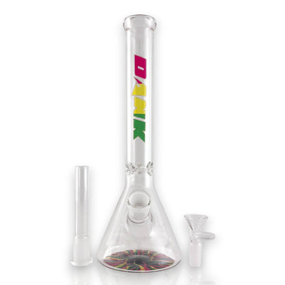 DANK | 10" 5mm Beaker Glass Bong