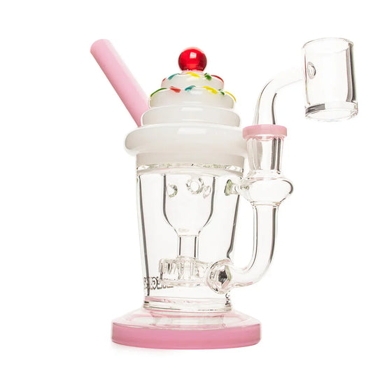 Red Eye Glass® | 8" Milkshake Incycler Rig