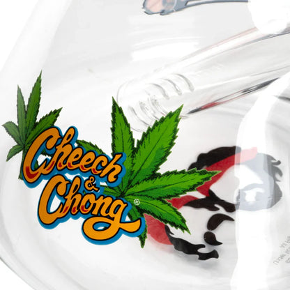 Cheech & Chong® Glass | 15" Pop Art Beaker Base Water Pipe