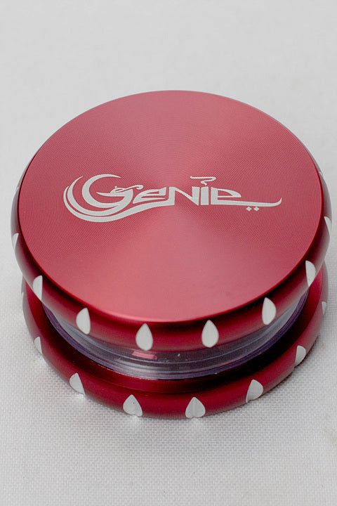2 parts Genie aluminum herb grinder