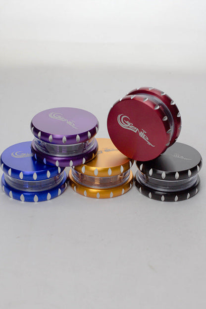 2 parts Genie aluminum herb grinder