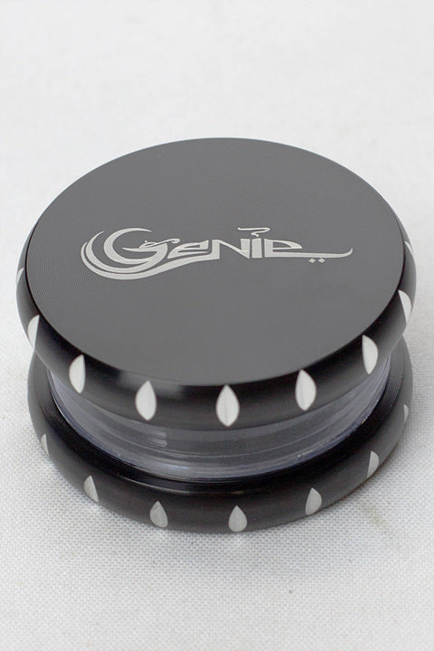 2 parts Genie aluminum herb grinder