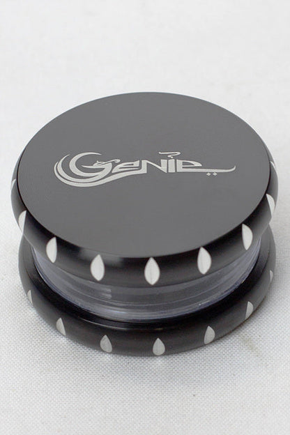 2 parts Genie aluminum herb grinder