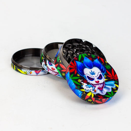 GENIE 4 parts 63 mm clown Metal grinder Box of 6