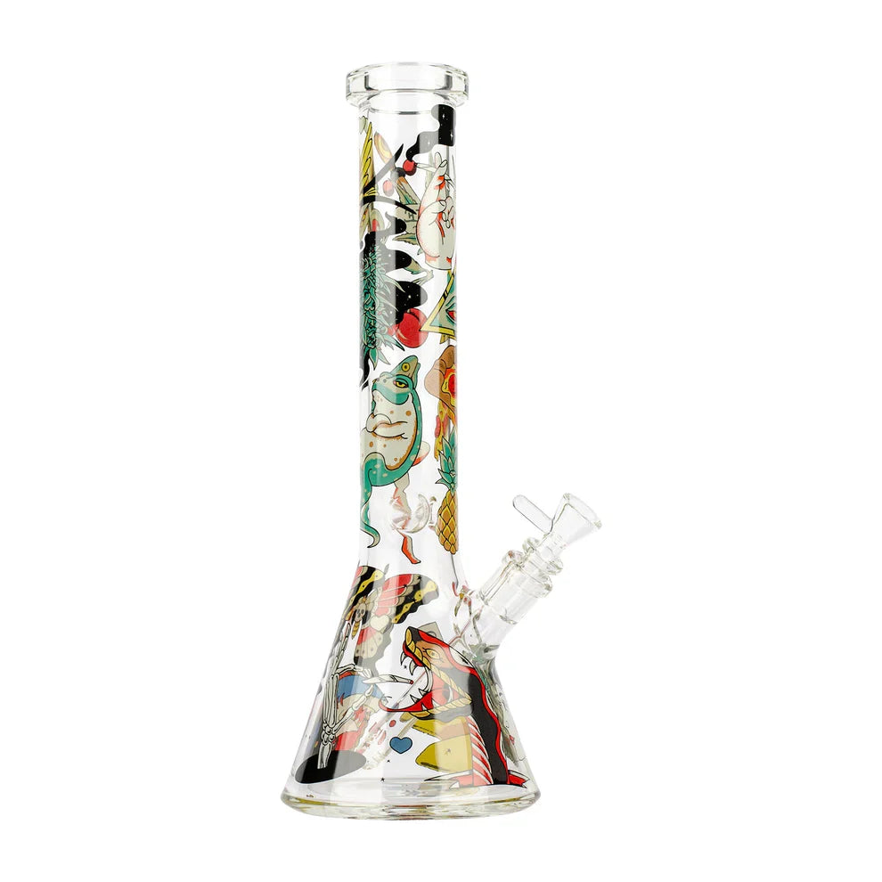 Red Eye Glass® | 15" Tattoo Beaker Tube