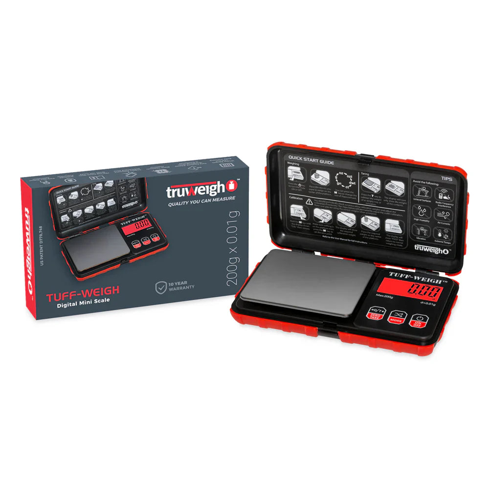 Truweigh | Tuff-Weigh Digital Mini Scale - 200g x 0.01g