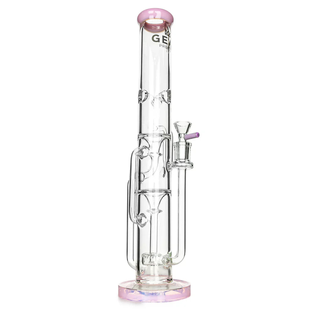 GEAR Premium® | 15" Stemless Dual Chamber Recycler Water Pipe