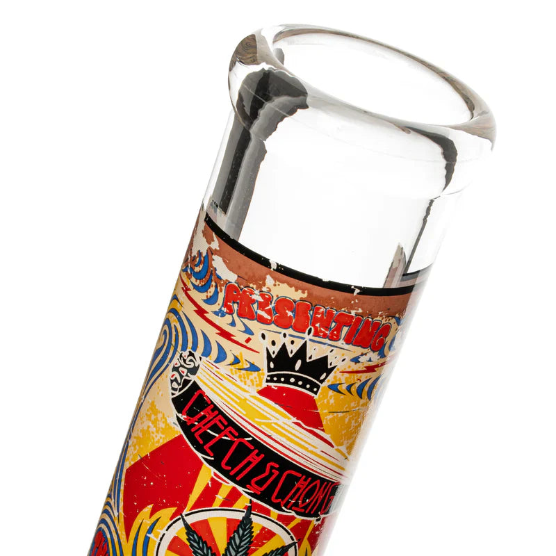 Cheech & Chong® Glass | 10" 420 Mind Meld Water Pipe [CC168]