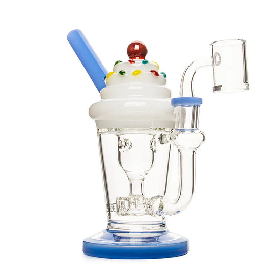 Red Eye Glass® | 8" Milkshake Incycler Rig
