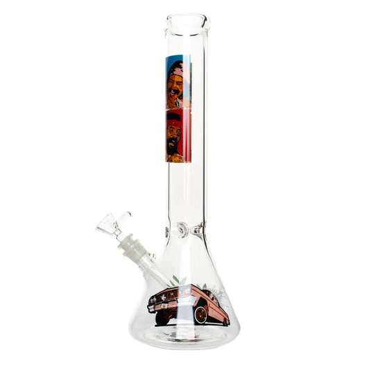 Cheech & Chong® Glass | 15" Pop Art Beaker Base Water Pipe