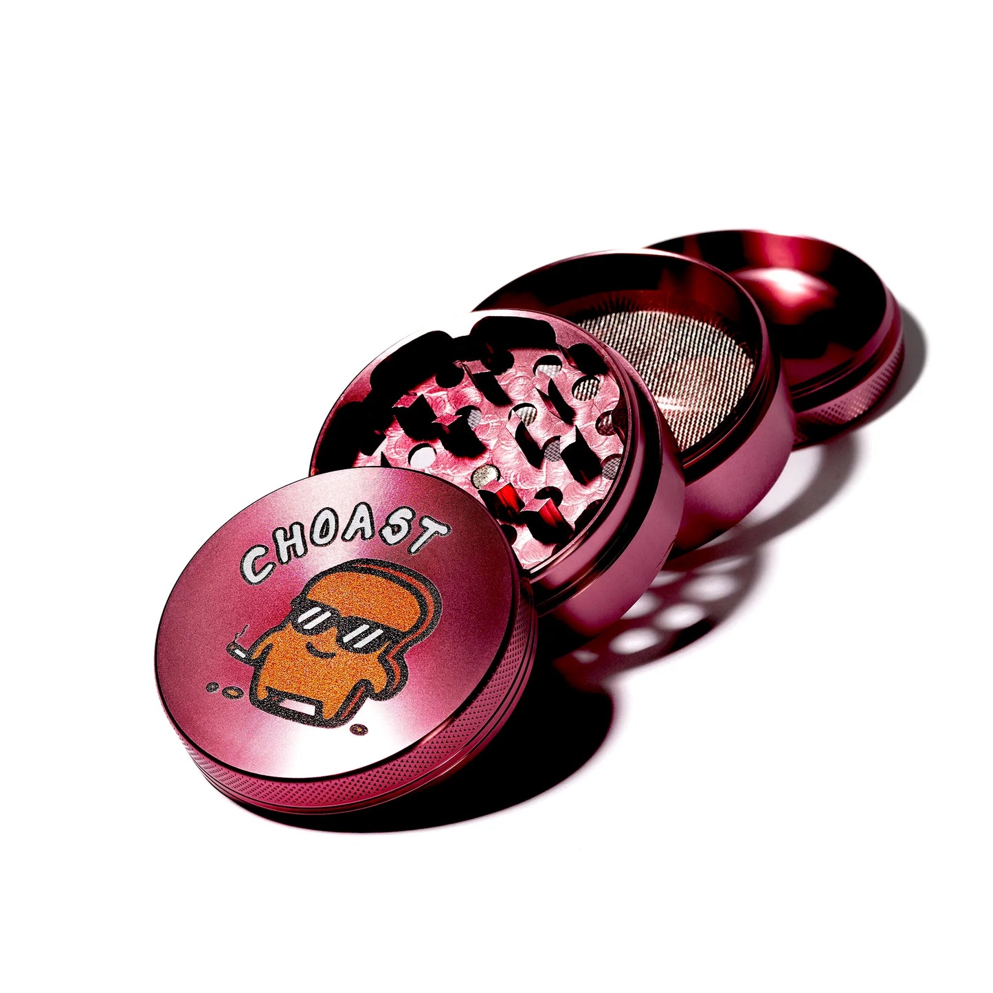 Choast | 4pc Aluminum Grinder 63MM